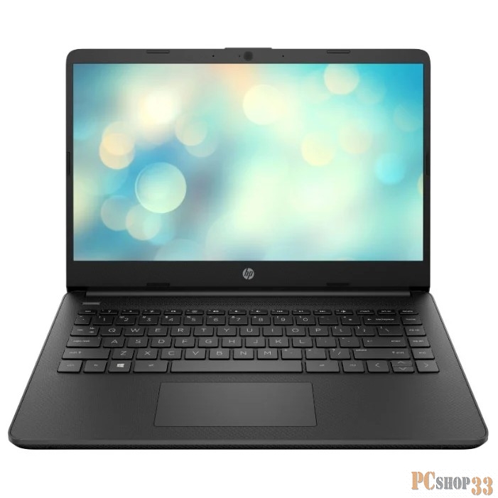 Ноутбук HP14 14s-dq1010ur 14 HD, Intel Core i3-1005G1, 4Gb, 256Gb SSD, no ODD, FreeDOS, черный