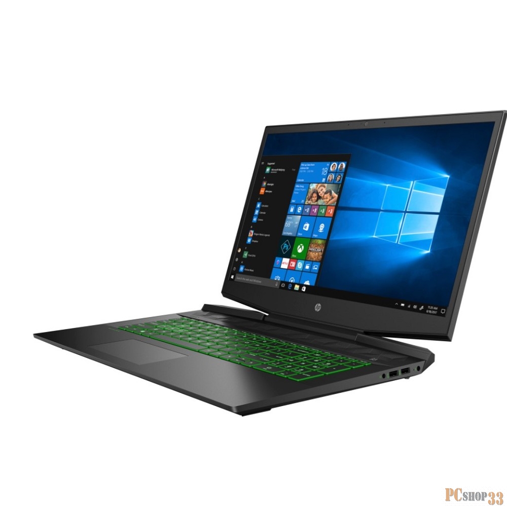 Ноутбук HP Pavilion Gaming 17-cd1057ur 17.3 FHD, Intel Core i7-10750H, 16Gb, 512Gb SSD, no ODD, nVidia GTX1660Ti 6Gb, F