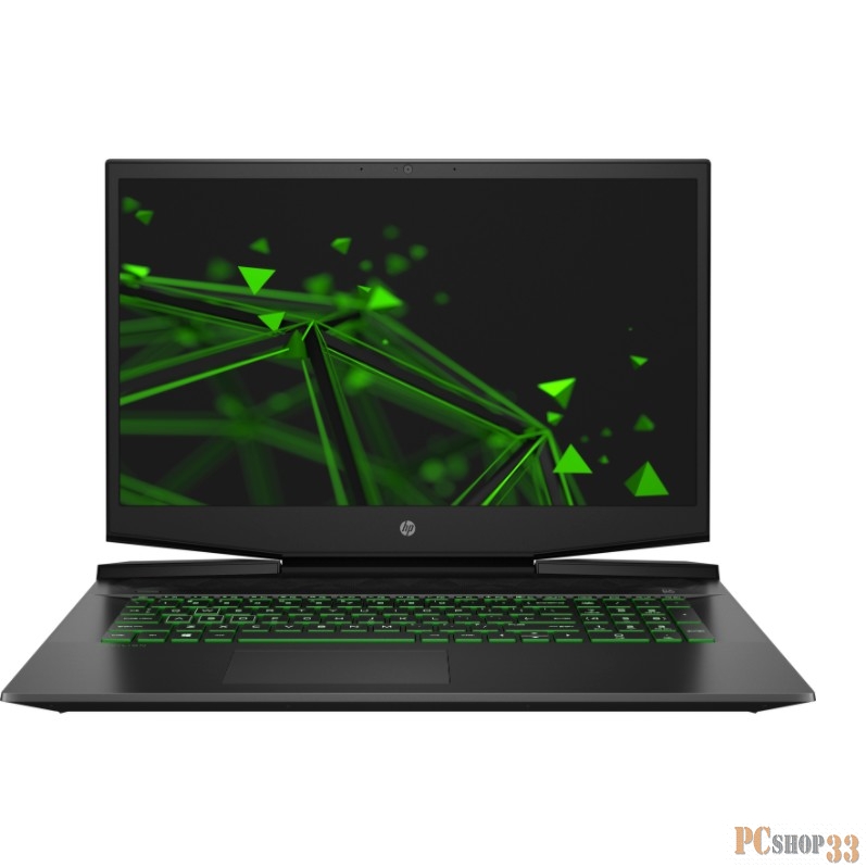 Ноутбук HP Pavilion Gaming 17-cd1059ur 17.3 FHD, Intel Core i7-10750H, 16Gb, 512Gb SSD, no ODD, nVidia RTX2060 6Gb, Fre
