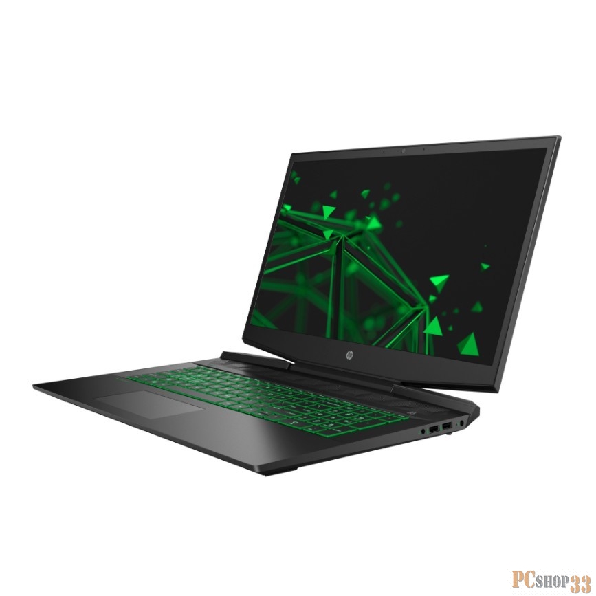 Ноутбук HP Pavilion Gaming 17-cd1062ur 17.3 FHD, Intel Core i7-10750H, 16Gb, 1Tb + 512Gb SSD, no ODD, nVidia RTX2060 6G
