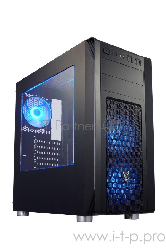 Корпус MIDITOWER ATX W/O PSU CMT230 FSP