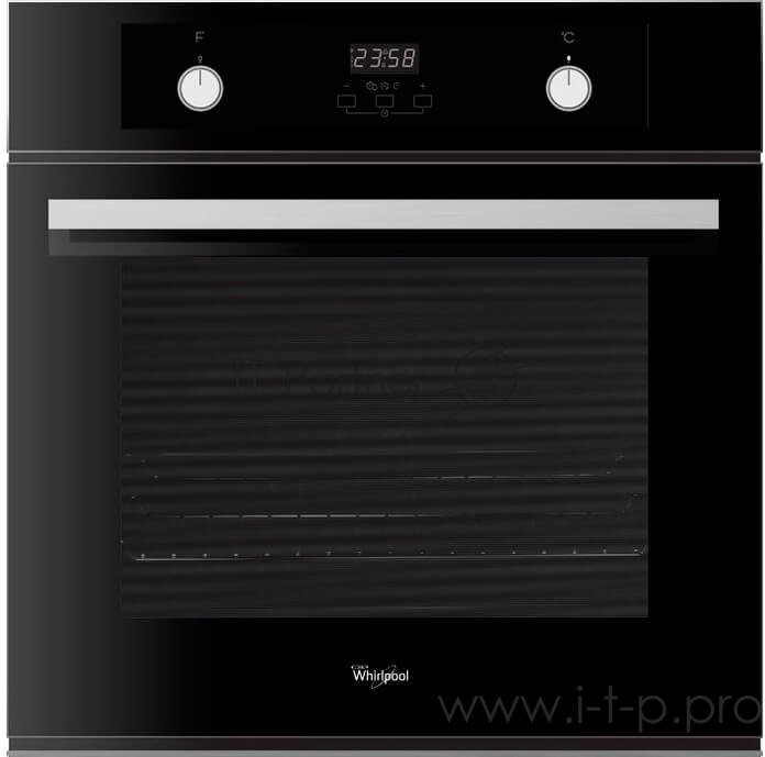 Встраиваемые электрические духовки Whirlpool Встраиваемые электрические духовки Whirlpool/ 59.5 х 59.5, 8 рабочих режимов, конвекция, гриль, утапливаемые переключатели, сенсорный дисплей, черная