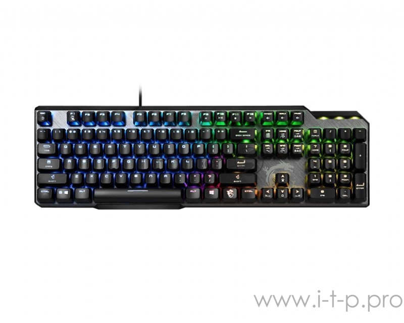 Клавиатура GAMING BLACK RU VIGOR GK50 ELITE LL RU MSI