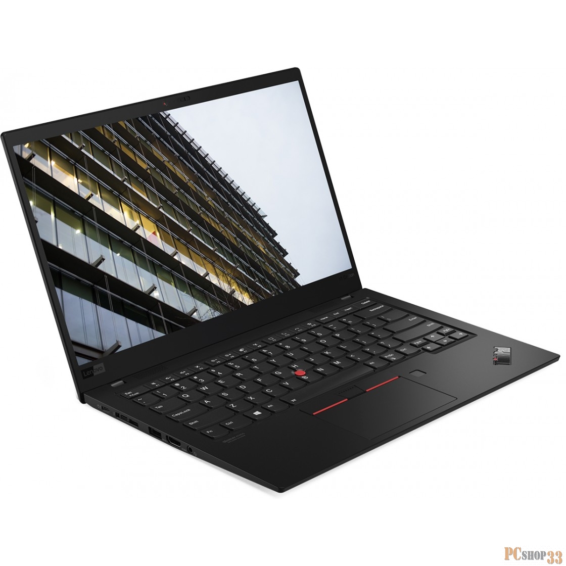 Ноутбук Lenovo ThinkPad X1 Carbon G8 T Core i5 10210U/16Gb/SSD512Gb/Intel UHD Graphics/14/FHD (1920x1080)/4G/Windows 10 Professional 64/black/WiFi/B