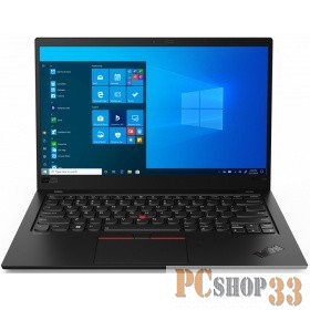 Ноутбук Lenovo ThinkPad X1 Carbon G8 T Core i5 10210U/8Gb/SSD256Gb/Intel UHD Graphics/14/FHD (1920x1080)/4G/Windows 10 Professional 64/black/WiFi/BT