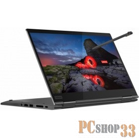 Ноутбук Lenovo ThinkPad X1 Yoga G5 T Core i5 10210U/8Gb/SSD256Gb/Intel UHD Graphics/14/Touch/FHD (1920x1080)/Windows 10 Professional 64/grey/WiFi/BT