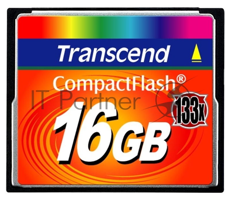 Карта памяти 16ГБ Transcend TS16GCF133 CompactFlash 133x