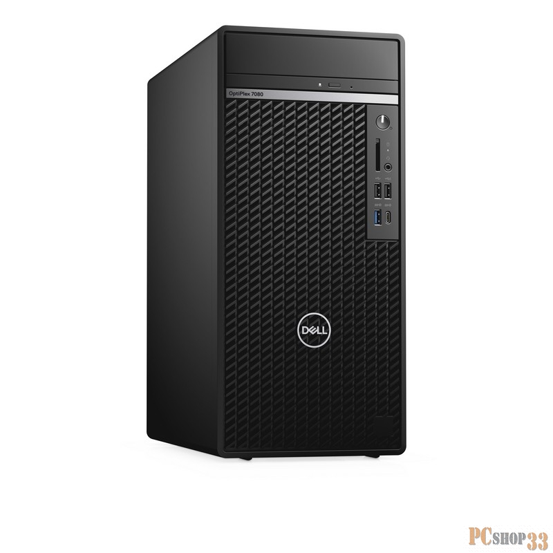 Dell Optiplex 7080 Tower Core i9-10900 (2,8GHz) 16GB (1x16GB) DDR4 1TB SSD NVidia GTX 1660 (6GB) TPM,SD 360W 3 years NBD W10 Pro