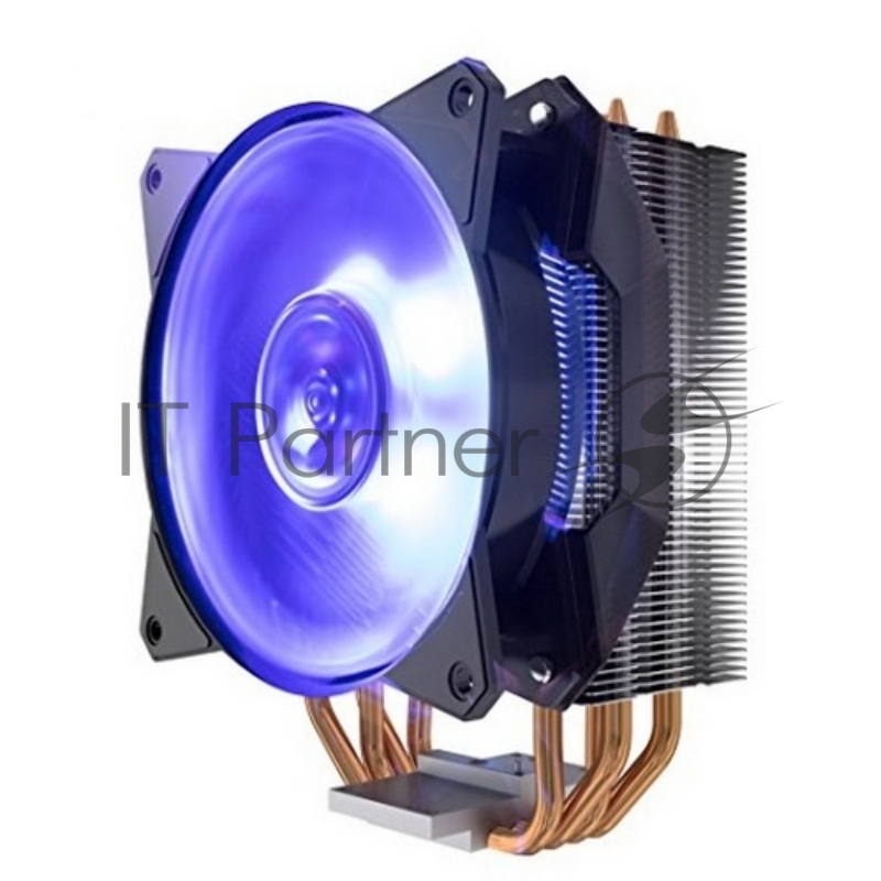 Вентилятор Cooler MasterAir MA410P, RPM, 130W (up to 150W), RGB, Full Socket Support (MAP-T4PN-220PC-R1)