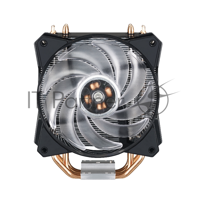 Вентилятор Cooler MasterAir MA410P, RPM, 130W (up to 150W), RGB, Full Socket Support (MAP-T4PN-220PC-R1)