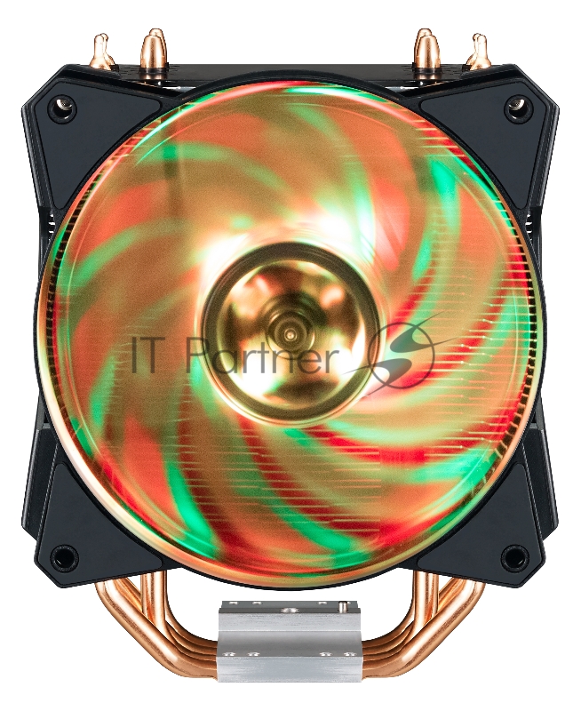 Вентилятор Cooler MasterAir MA410P, RPM, 130W (up to 150W), RGB, Full Socket Support (MAP-T4PN-220PC-R1)