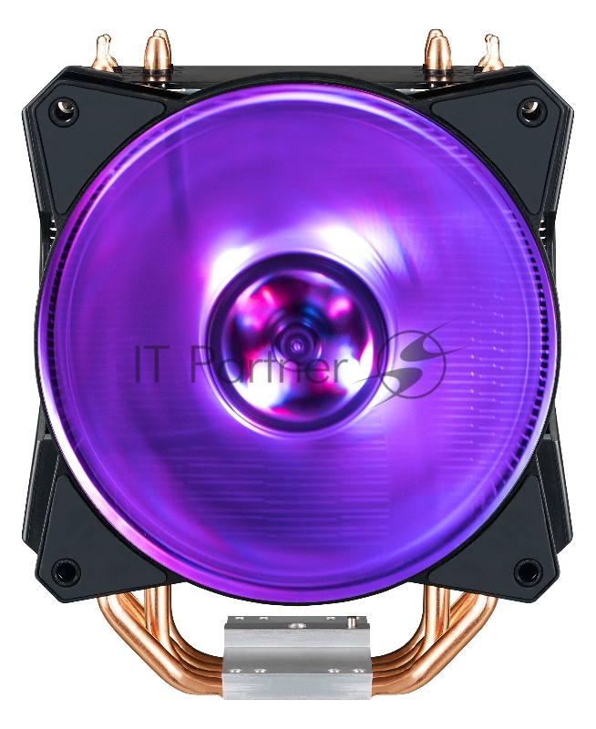 Вентилятор Cooler MasterAir MA410P, RPM, 130W (up to 150W), RGB, Full Socket Support (MAP-T4PN-220PC-R1)