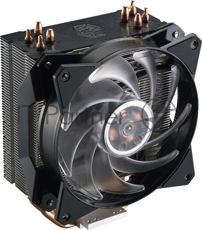 Вентилятор Cooler MasterAir MA410P, RPM, 130W (up to 150W), RGB, Full Socket Support (MAP-T4PN-220PC-R1)