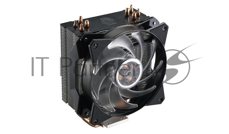 Вентилятор Cooler MasterAir MA410P, RPM, 130W (up to 150W), RGB, Full Socket Support (MAP-T4PN-220PC-R1)