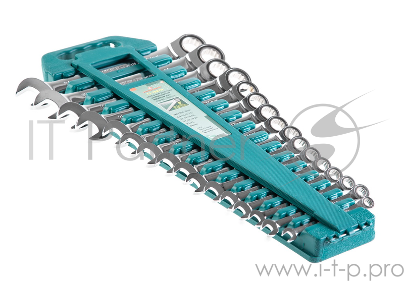 Набор комбинированных трещоточных ключей JONNESWAY W45516S 8-24мм, 16 предметов