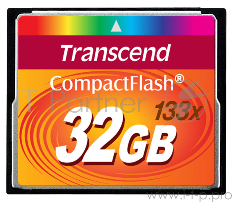 Карта памяти 32ГБ Transcend Ultra Speed CompactFlash TS32GCF133 CompactFlash 133x