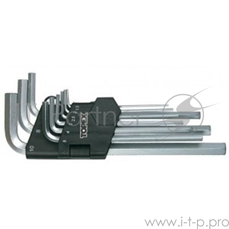 Набор ключей TOPEX 35D955 ключи шестигранные 1.5-10мм набор 9шт.