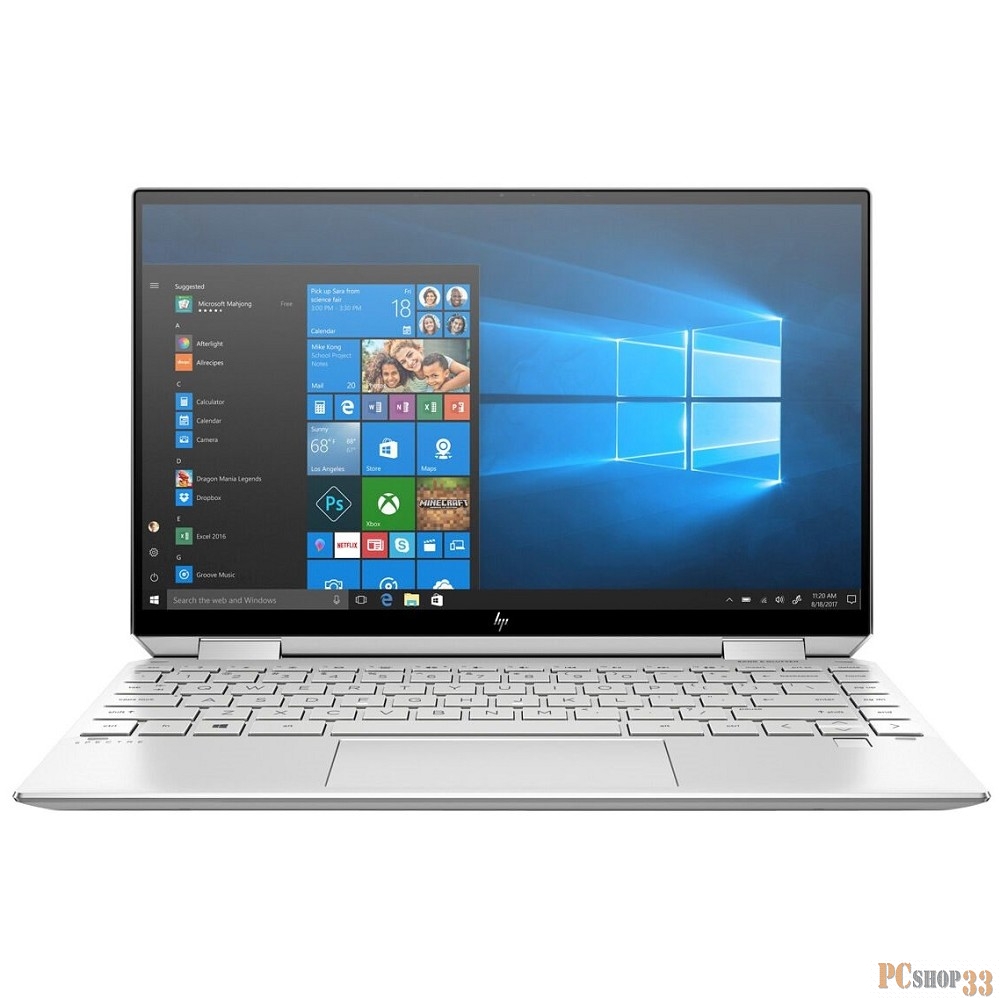 Ноутбук HP14 14s-dq1038ur 14 FHD, Intel Core i7-1065G7, 8Gb, 512Gb SSD, no ODD, FreeDOS, серебристый