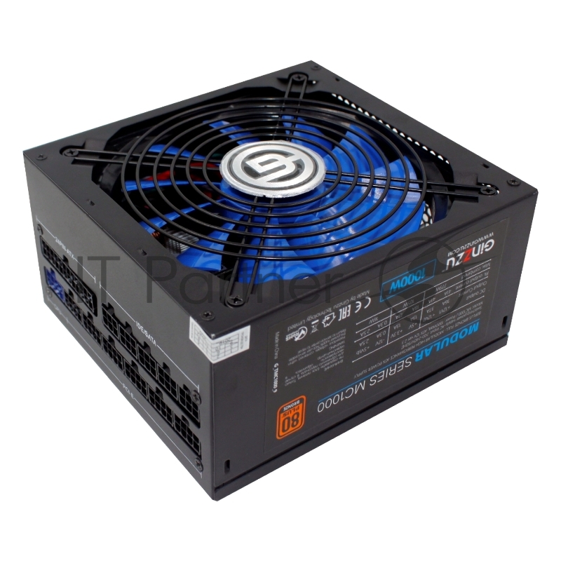 Блок питания Ginzzu MC1000 14CM 80+Bronze