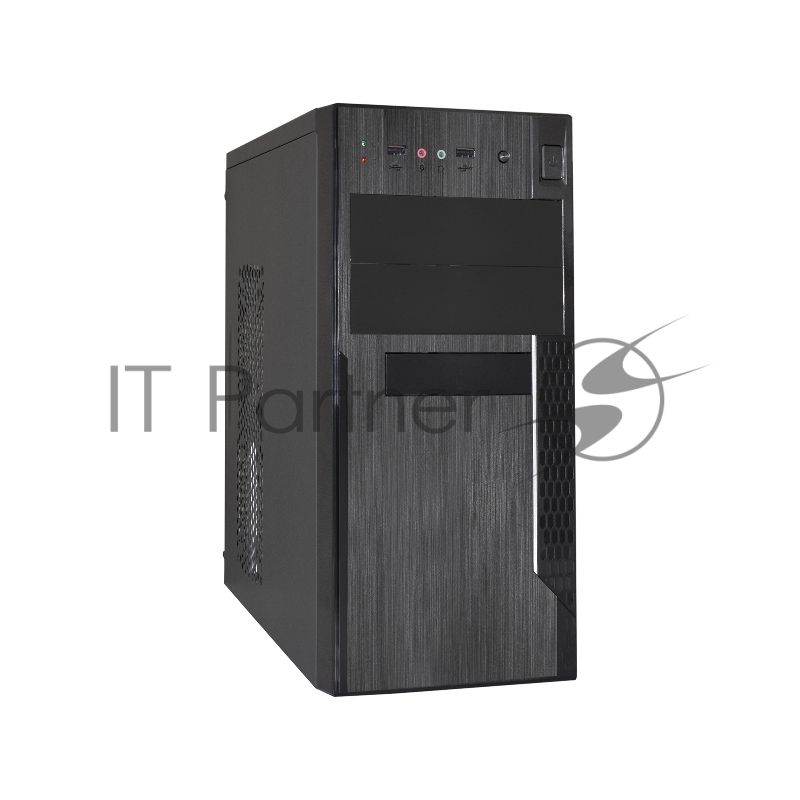 Корпус Exegate EX283245RUS Minitower ExeGate MA-373X-600W-12 (mATX, БП UN600 с вент. 12см, 2*USB, аудио, черный)