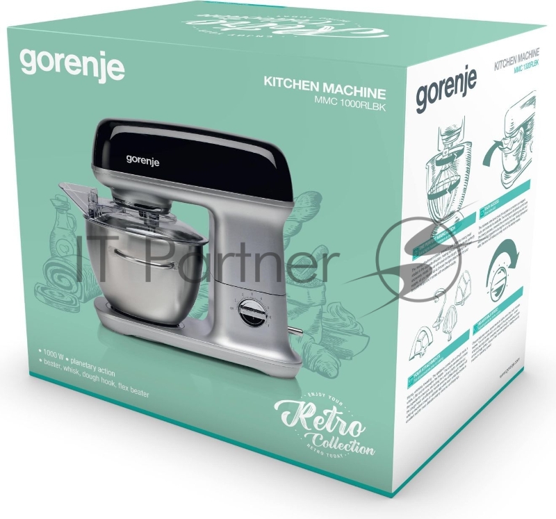 Миксер MMC1000RLBK 733343 GORENJE