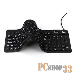 Клавиатура Dialog Flex KFX-03U BLACK USB гибкая