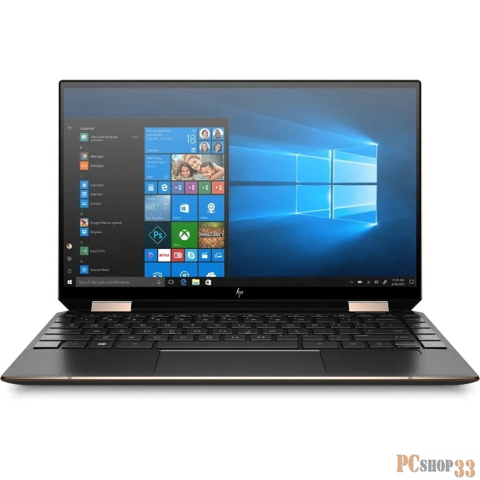 Ноутбук HP Spectre x360 13-aw0034ur 13.3 FHD Touch, Intel Core i7-1065G7, 16Gb, 512Gb SSD, no ODD, Win10, черный