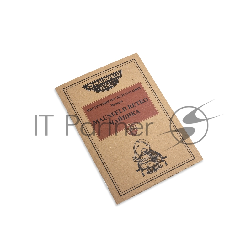 Чайник со свистком MAUNFELD MRK-119BK