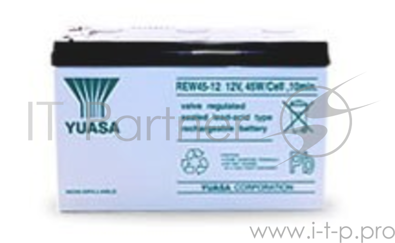 Батарея Yuasa Батарея для ИБП REW45-12 12V, 45W/Cell, 10min (691727)