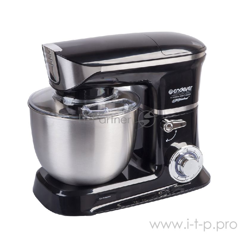 Кухонный процессор Endever Sigma-48 3 в 1 (миксер, мясорубка,блендер) мощн.1300 Вт, объем чаши 6,5 л, планетарная система смешивания, 6 скор. 2 шт/уп.