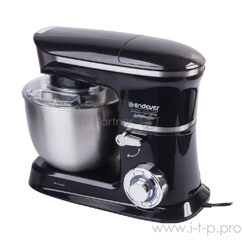 Кухонный процессор Endever Sigma-48 3 в 1 (миксер, мясорубка,блендер) мощн.1300 Вт, объем чаши 6,5 л, планетарная система смешивания, 6 скор. 2 шт/уп.