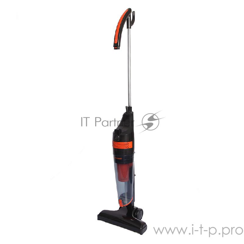 Вертикальный пылесос циклонного типа Endever SkyClean VC-294,черный/оранжевый, мощность 650 Вт,циклонная система фильтрации