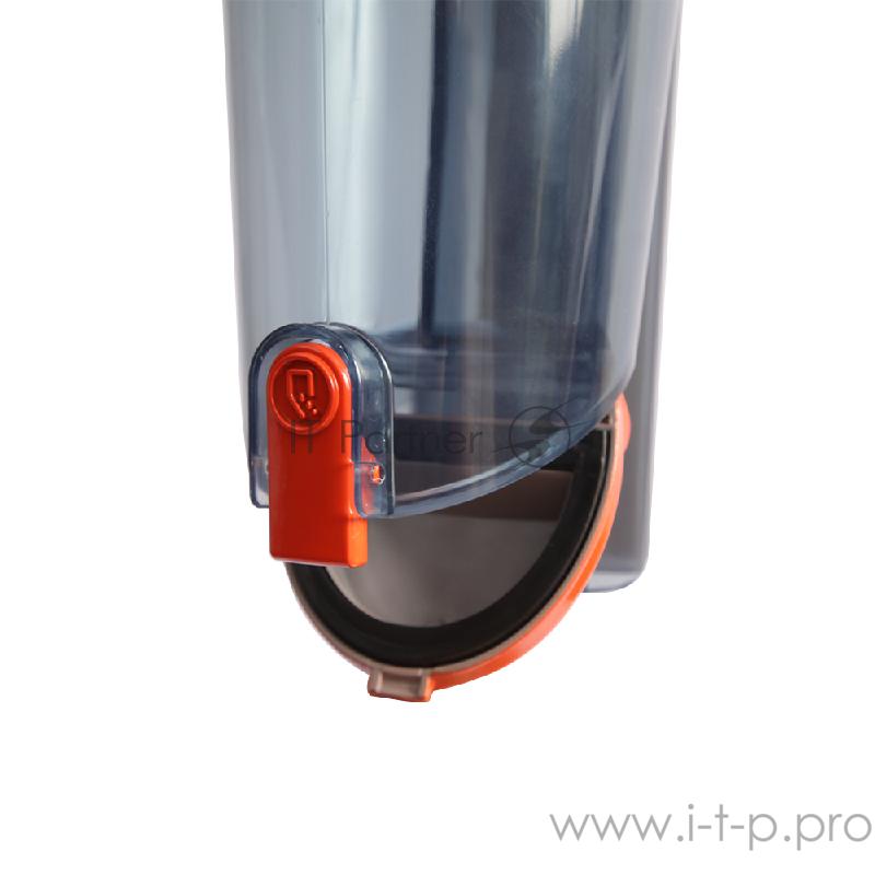 Вертикальный пылесос циклонного типа Endever SkyClean VC-294,черный/оранжевый, мощность 650 Вт,циклонная система фильтрации