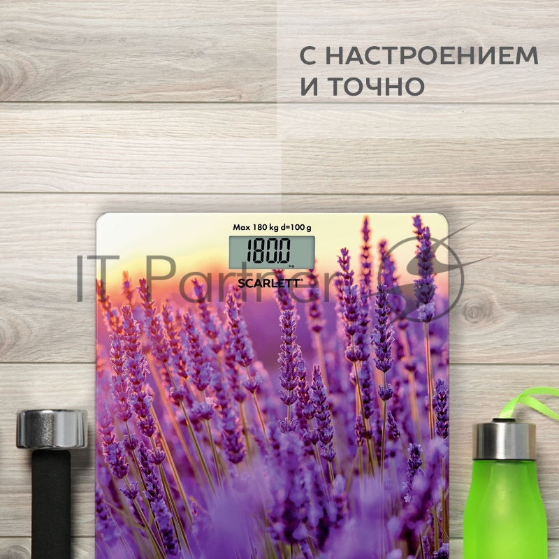 Весы напольные электронные Scarlett SC-BS33E047 макс.180кг рисунок