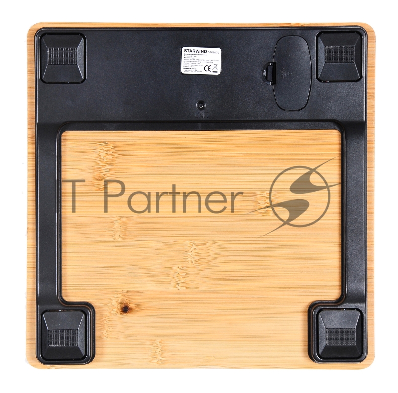 Весы напольные электронные Starwind SSP6070 макс.180кг бамбук