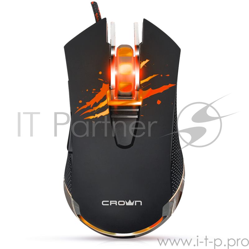 Мышь CROWN Gaming CMXG-614 USB CM000001532 {DPI 800/1000/1600/2400}