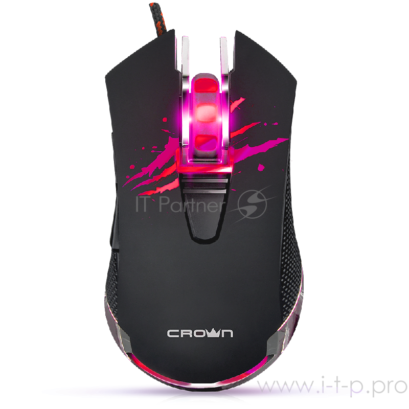 Мышь CROWN Gaming CMXG-614 USB CM000001532 {DPI 800/1000/1600/2400}