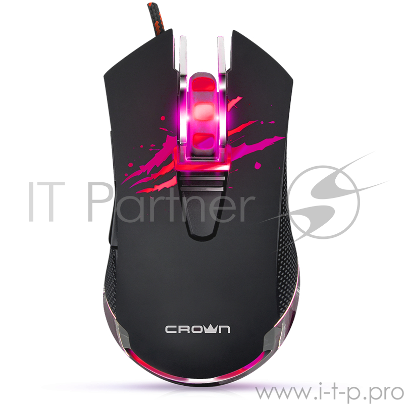 Мышь CROWN Gaming CMXG-614 USB CM000001532 {DPI 800/1000/1600/2400}