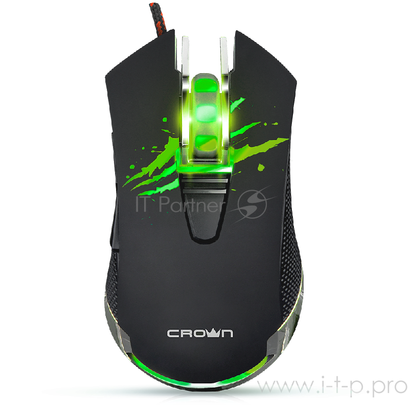 Мышь CROWN Gaming CMXG-614 USB CM000001532 {DPI 800/1000/1600/2400}