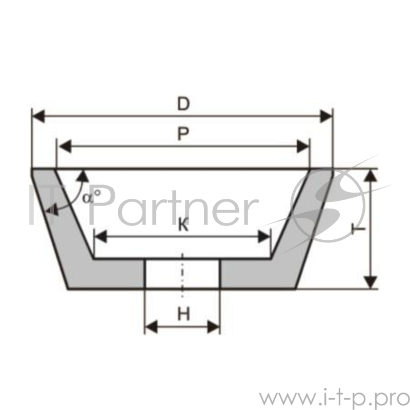 Круг шлиф. 11 125 Х 45 Х 32 25А 40 K,L (40СМ) ЧК