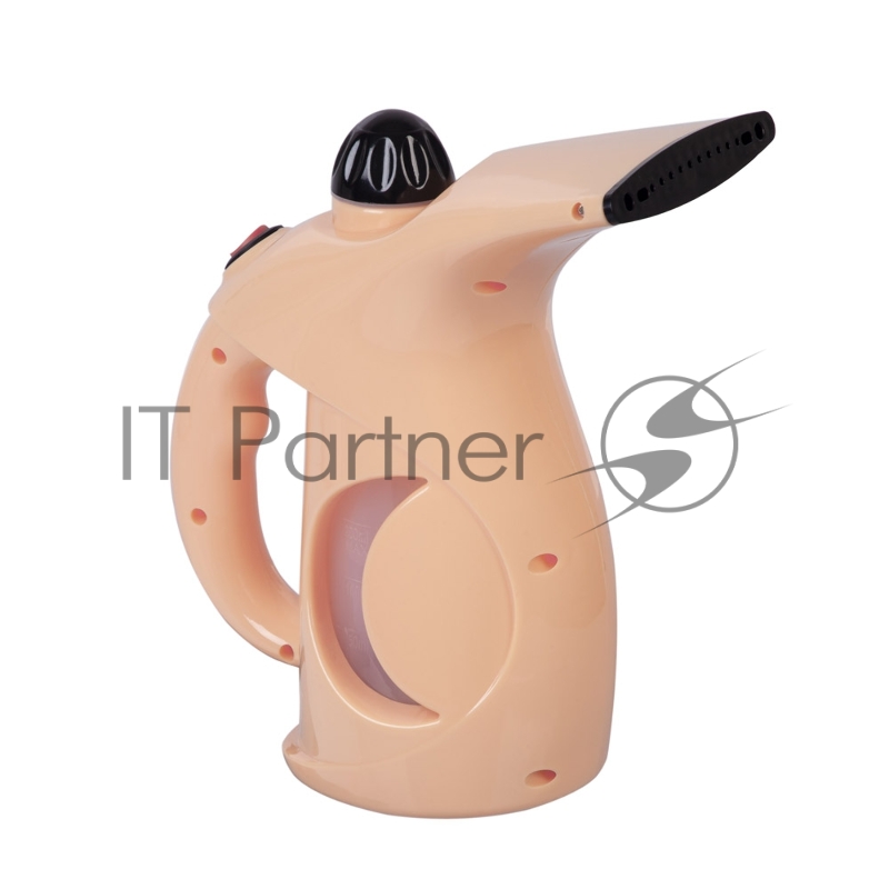 Отпариватель для одежды компактный Endever Odyssey Q-316, персиковый, мощность 1300 Вт, производительность пара 30 г/мин, емкость 200 мл, 20 шт/уп