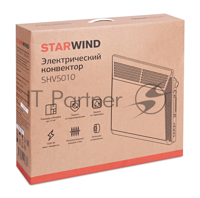 Конвектор Starwind SHV5010 1000Вт белый