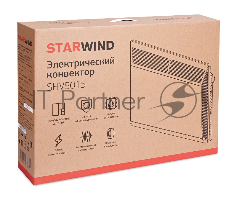 Конвектор Starwind SHV5015 1500Вт белый