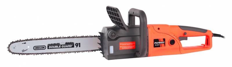 Бензопила Электропила PATRIOT ES2016 220301510 {2000 Вт, продольное расположение двигателя, шина Oregon 16 (40см), цепь Oregon 3/8, 1.3мм, 57зв}