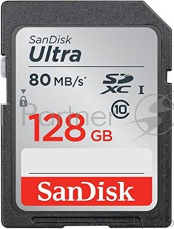 Карта памяти 128ГБ SanDisk Ultra SDSDUNC-128G-GN6IN SecureDigital XC UHS-I Class10