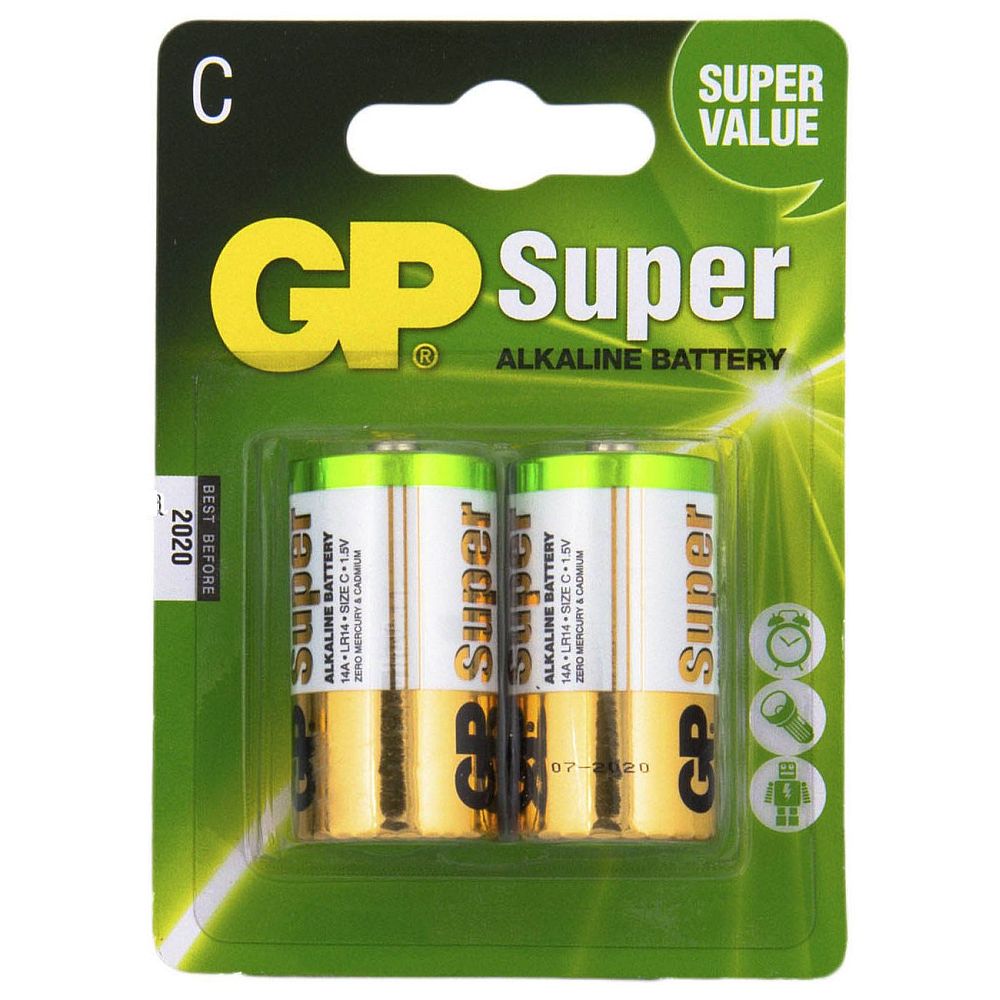 Батарейки GP 14A-CR2 (2 шт. в упаковке)
