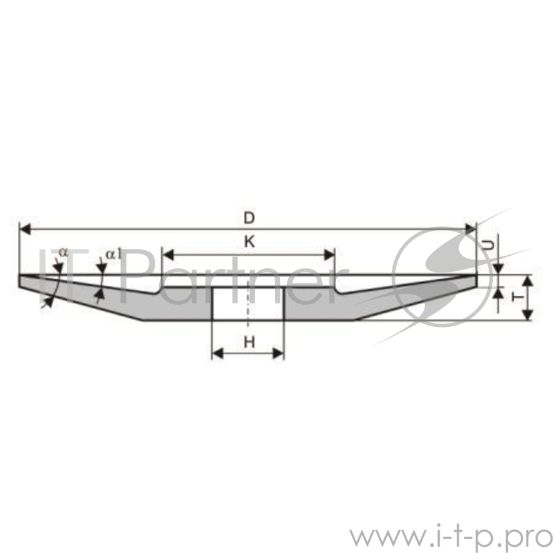 Тарелка 14 225 Х 18 Х 40 63С 60 K,L 25СМ)