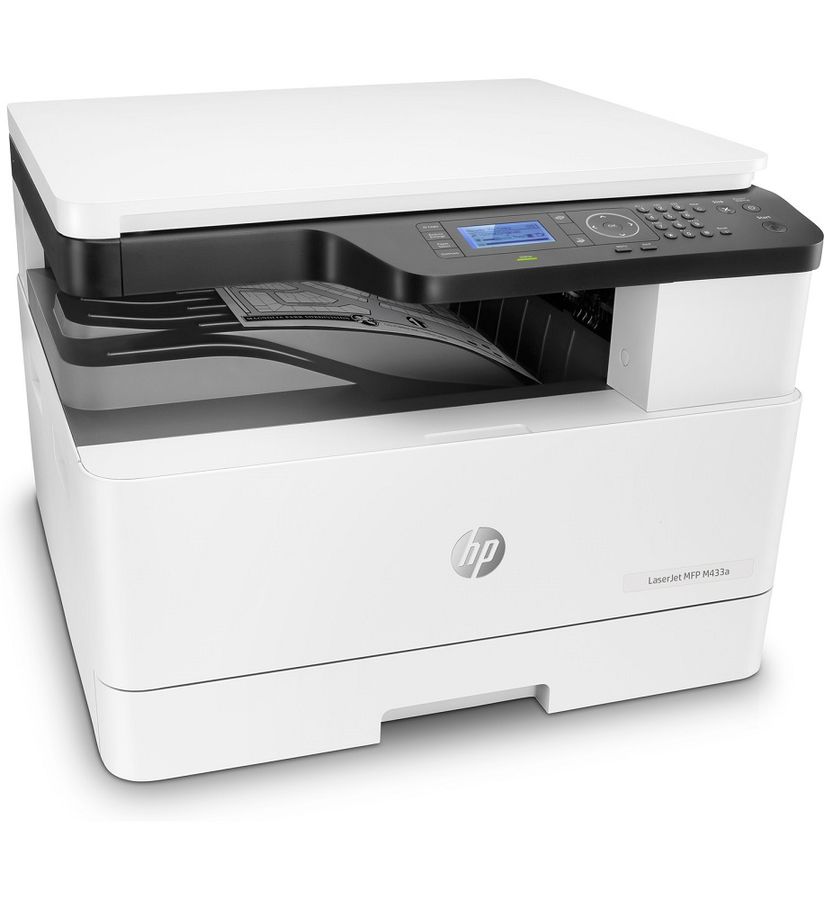 МФУ HP LaserJet MFP M433a A3, лазерный, принтер + сканер + копир, ЖК, бело-черный (USB2.0)