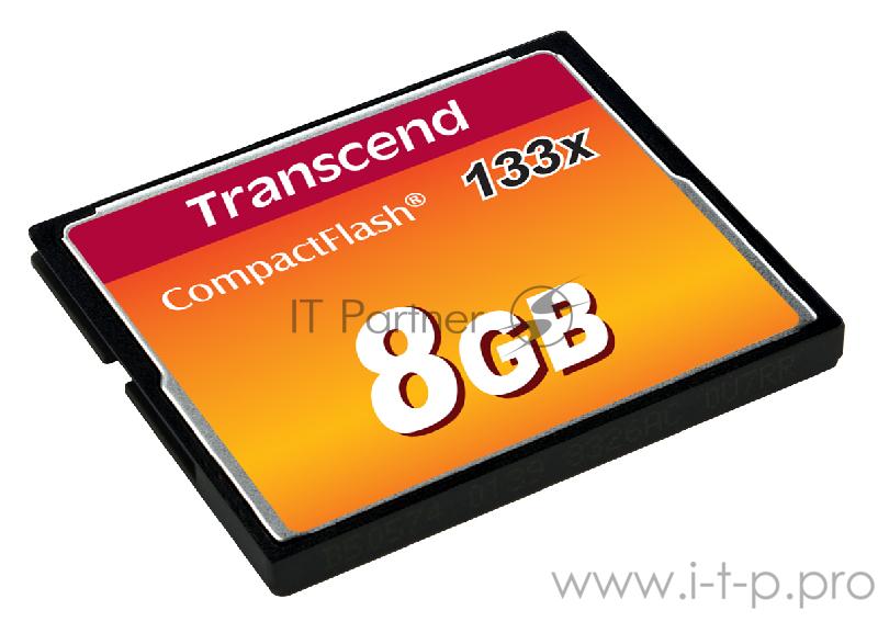 Карта памяти 8ГБ Transcend Ultra Speed CompactFlash TS8GCF133 CompactFlash 133x