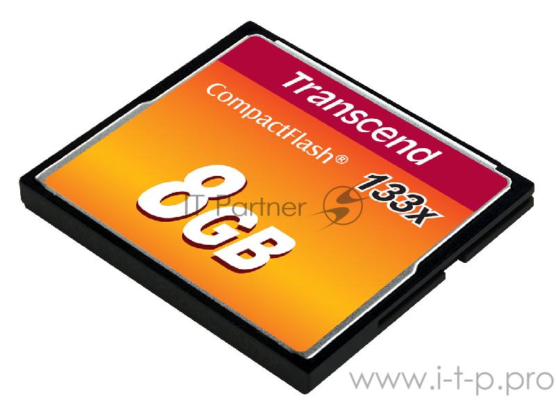 Карта памяти 8ГБ Transcend Ultra Speed CompactFlash TS8GCF133 CompactFlash 133x